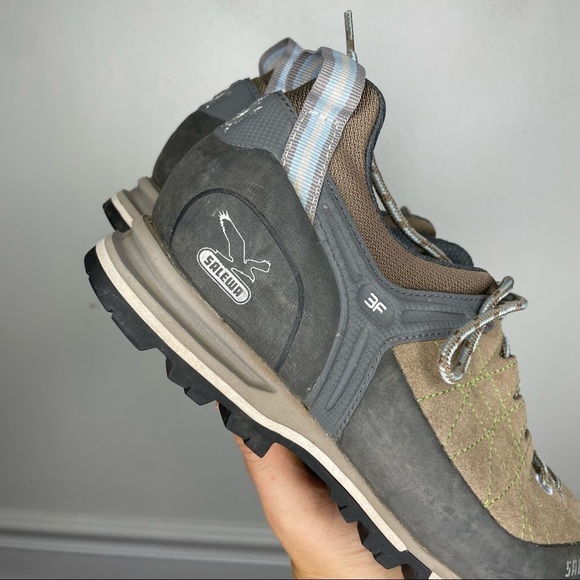 Salewa Mountain Trainer Laguna Bamboo Hiking Boot Sneaker Womens 7.5 - Picture 5 of 11